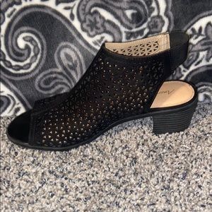 Black heels